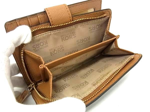 【極美品】未使用級 MICHAEL KORS キーケース レザー×PVC MK柄 □極美品□ MICHAEL KORS マイケルコース MK柄 PVC チャーム