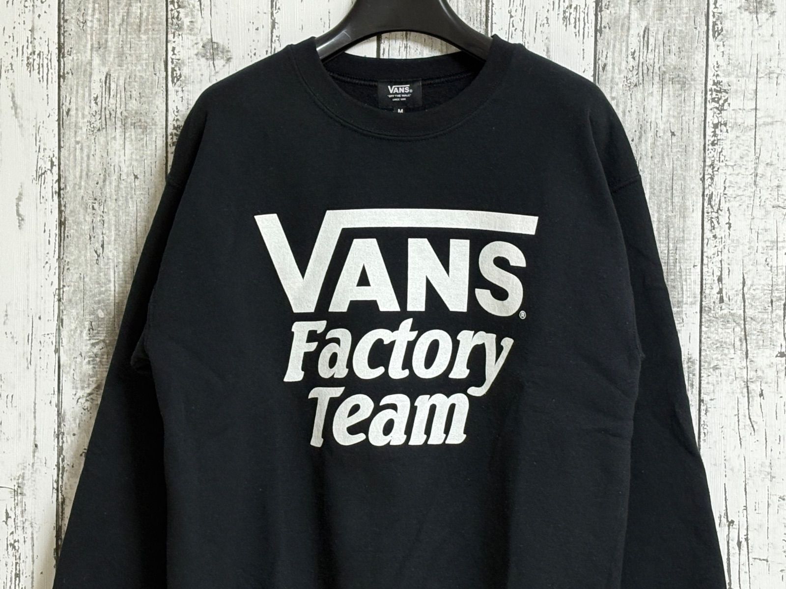 スタンダードカリフォルニア VANS スウェット ブラック　キムタク Standard California × Vans 20周年 スエット 黒 スタンダード