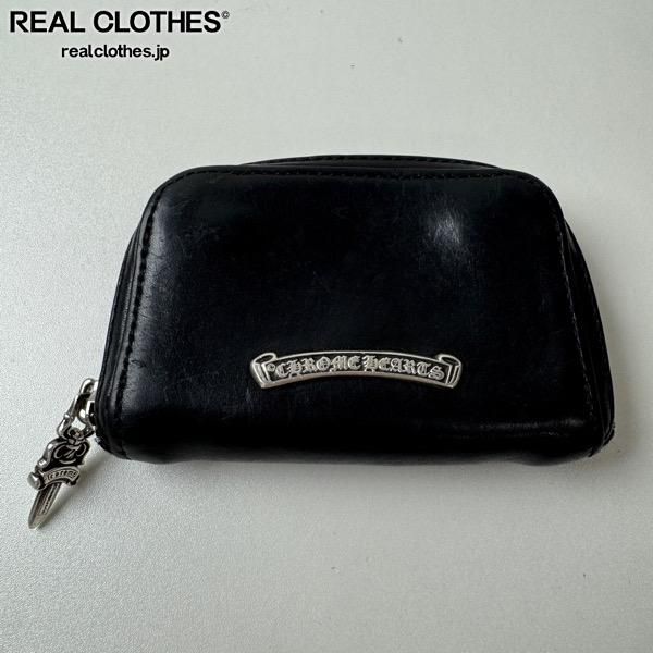 CHROME HEARTS/クロムハーツ ラウンドジップ レザーコインケース
