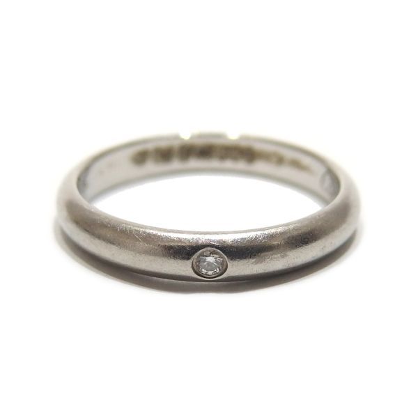 ★Cartier 1895 WEDDING BAND RING B4057700 プラチナ Pt950 1P ダイヤモンド ウェディング バンド リング カルティエ★