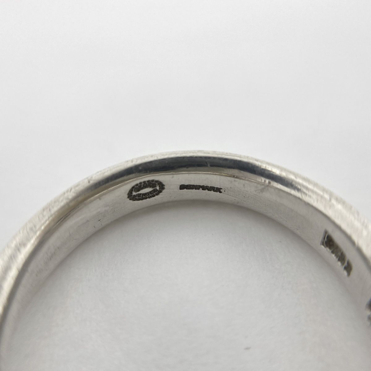 美品ハートリング 10号 ジョージ ジェンセン/  ジョージジェンセン Georg Jensen デザイン リング ハート コンビ 246