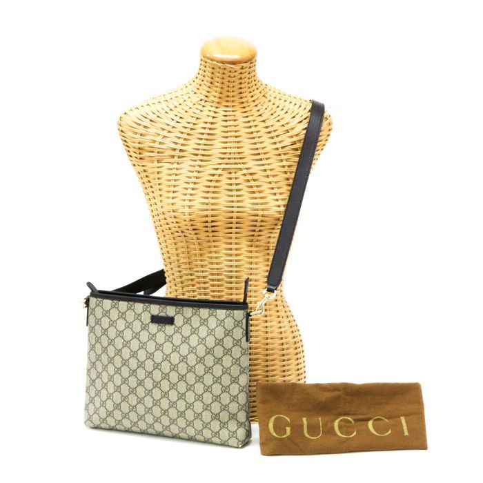 グッチ GUCCI ショルダーバッグ GGスプリーム (PVC / レザー) 388924