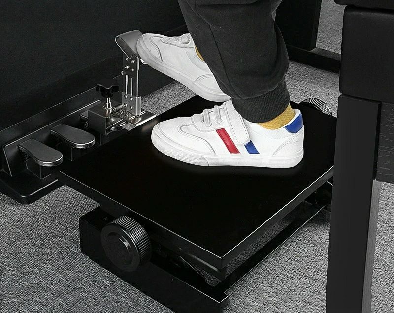 期間限定割引40%！ ピアノ補助台 足台 足置き場 ブラックブラウン 子供用 発表会でも使える 安定感 滑り止め 電子ピアノ対応 子供用 踏み台 ピアノ補助ペダル アシストペダル 使いやすい