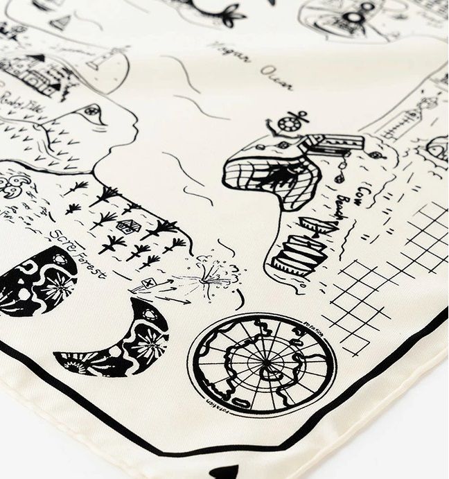 シルクスカーフ65