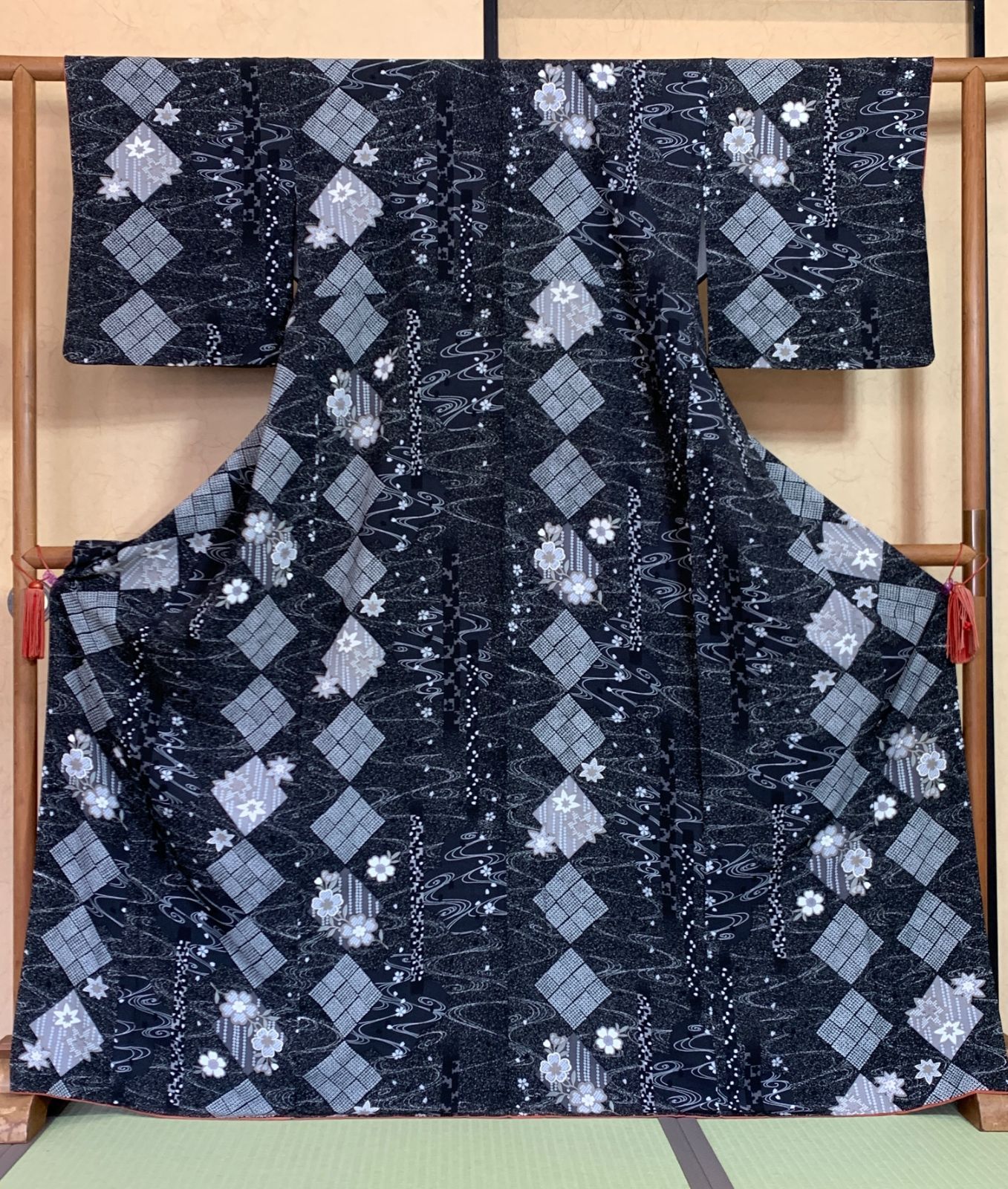 きもの蔵 ◆ 染め絞り 袷きもの［未着用］