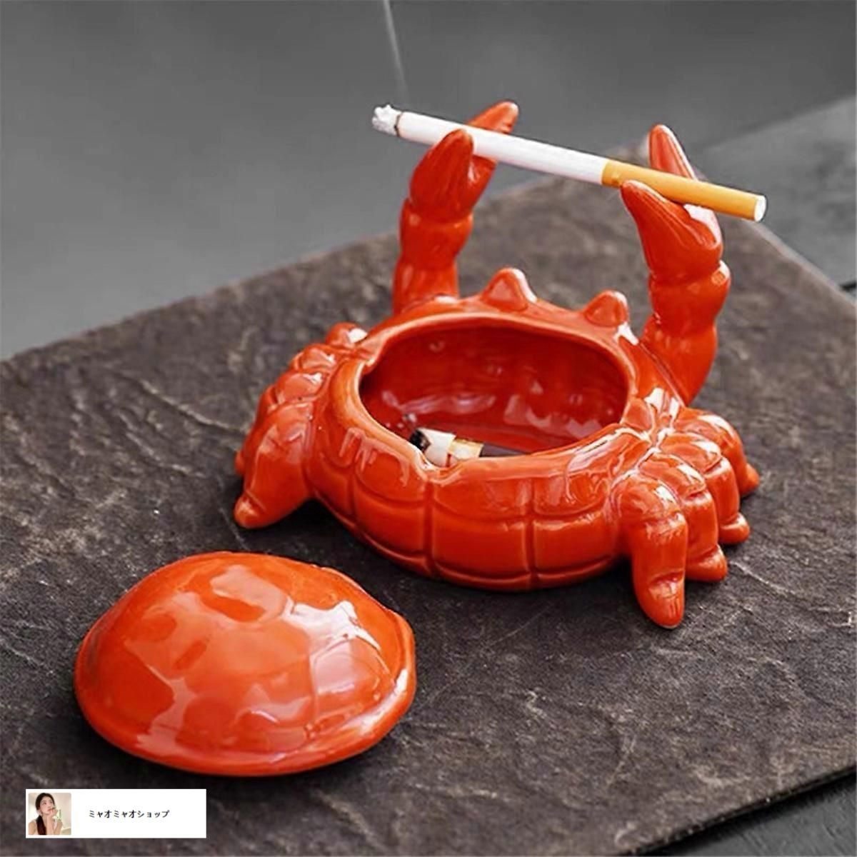 クリエイティブセラミックタバコ灰皿ファッションホームデコレーション