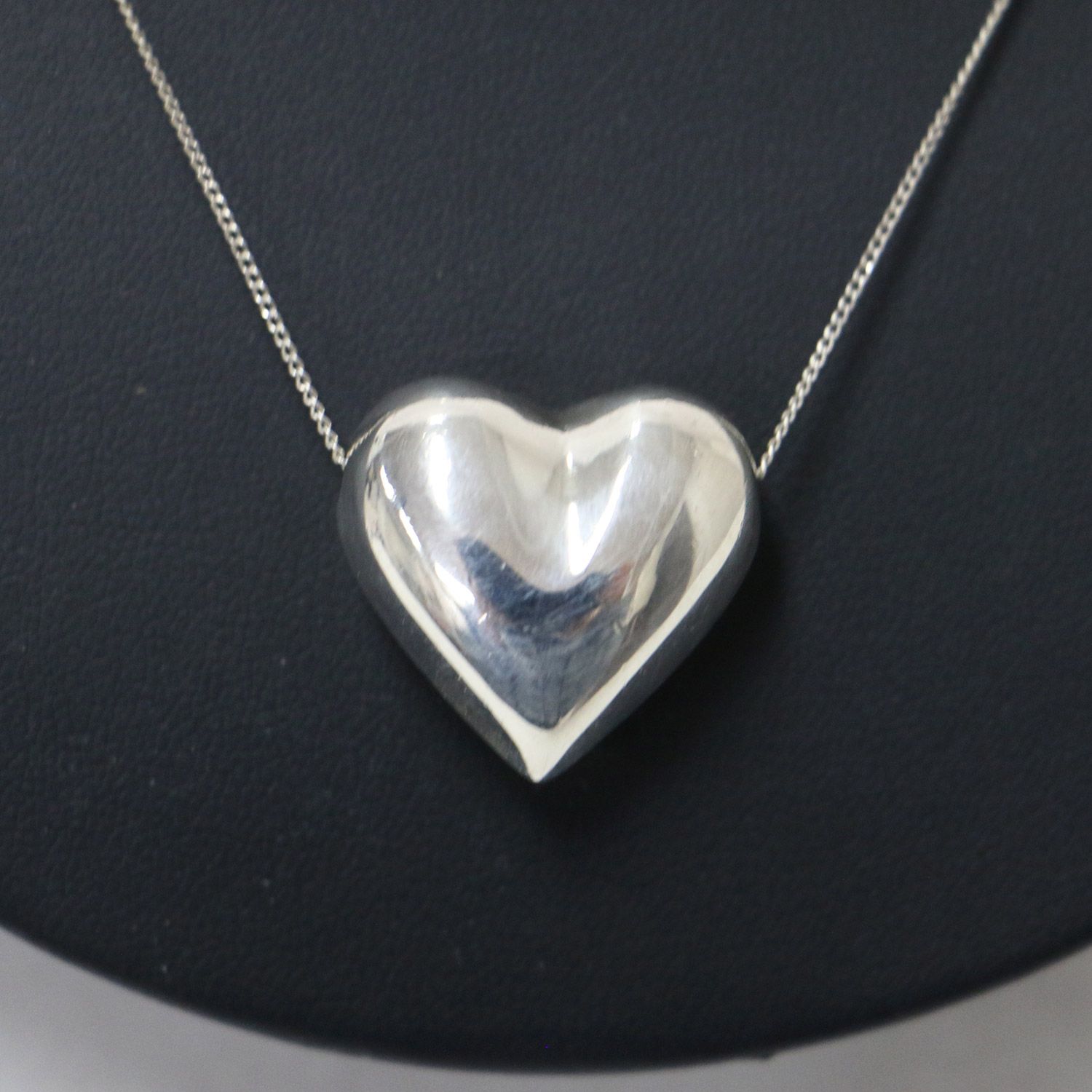 TIFFANY&Co. ティファニー ネックレス SV925 シルバー ピンチドハート  