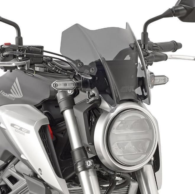 GIVI(ジビ) CB125R/CB250R ウインドスクリーン シールド 日本語取付ガイドつき [品]