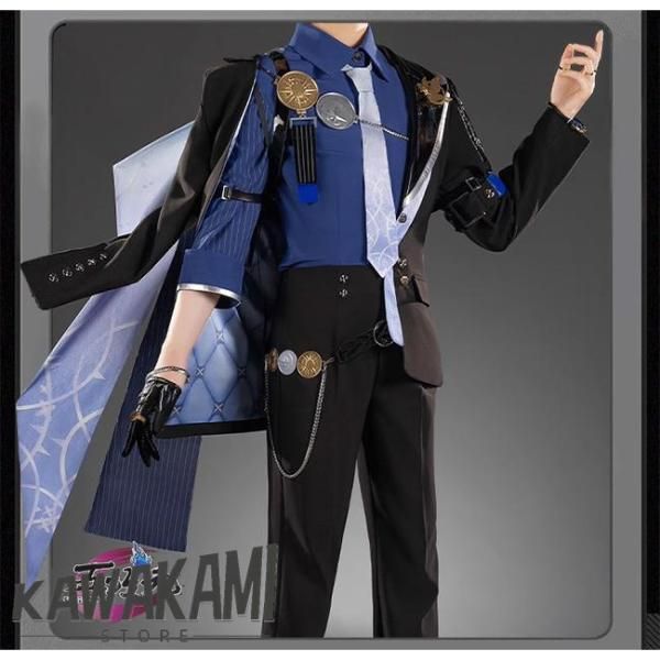 ゼンレスゾーンゼロ コスプレ ヒューゴ 衣装 ウィッグ 靴 追加 kkkikt