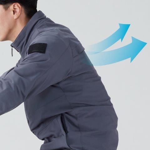 クイックドライ スマート ジャケット ガンメタル XXLサイズ ショップ