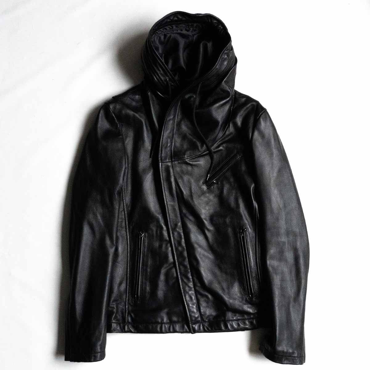 美品】KATHARINE HAMNETT【シープスキン レザー ジャケット】M 美品】KATHARINE HAMNETT【シープスキン レザー ジャケット】M