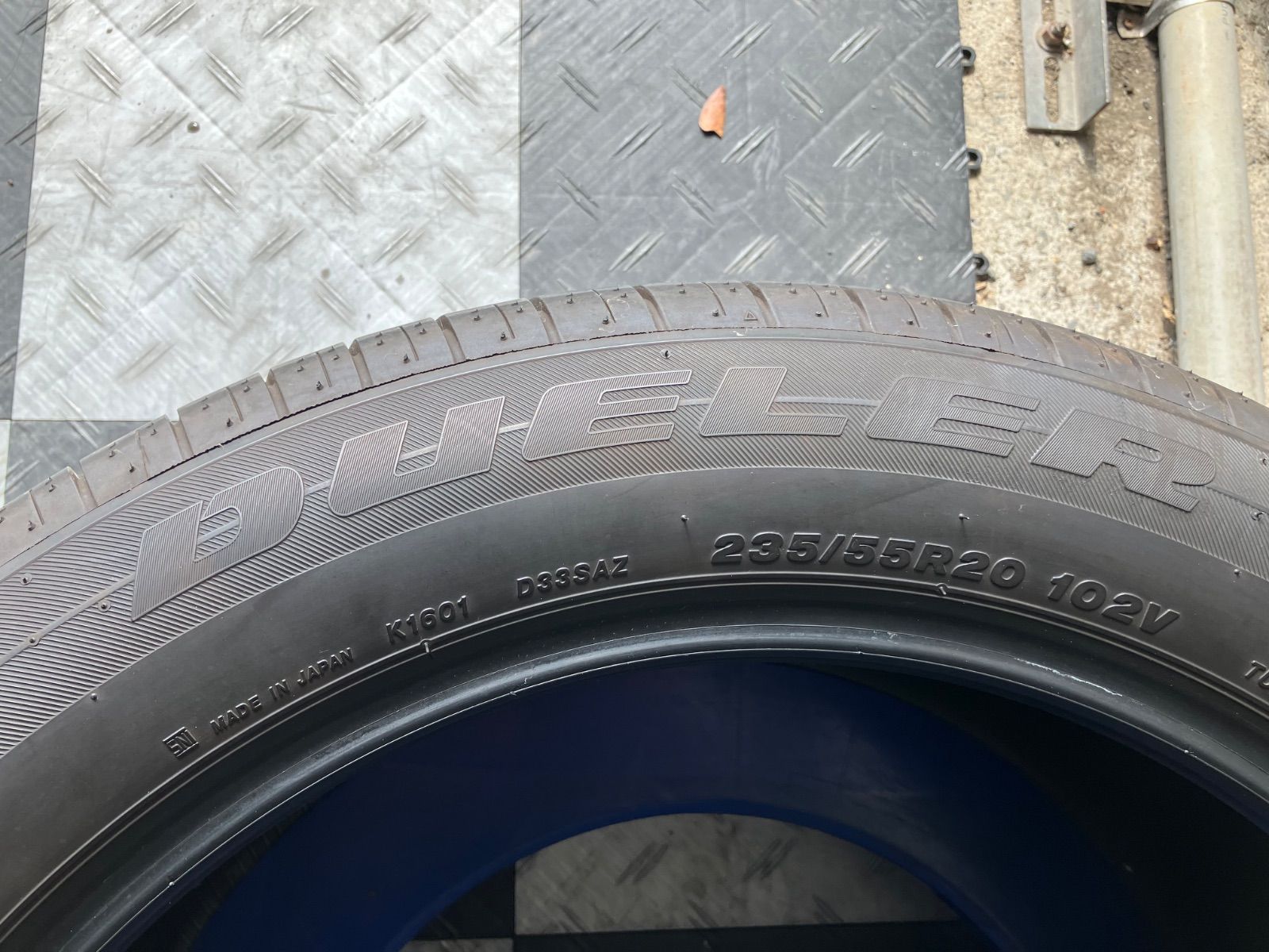 送料込み] 235/55R20 102V 2024年製 BRIDGESTONE DUELER H/L 33A 