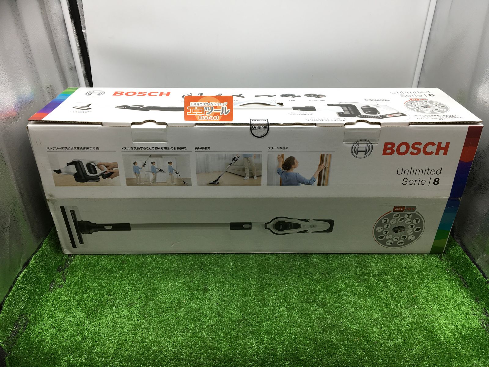 領収書発行可】☆ボッシュ(BOSCH) 18V コードレスクリーナー“Unlimited