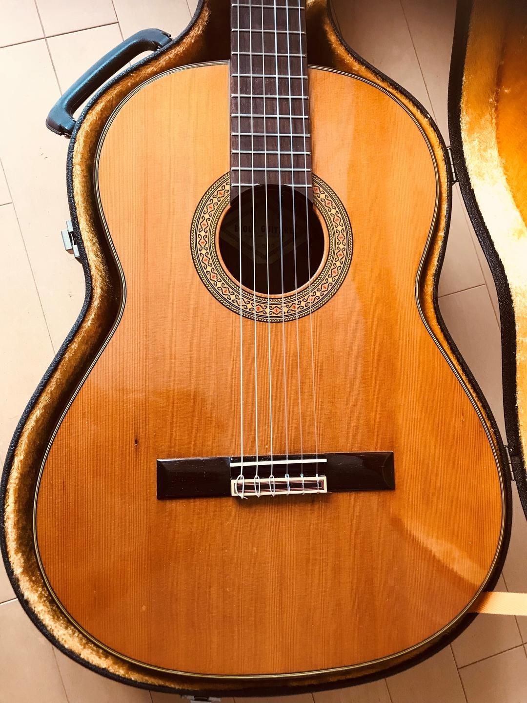 【希少】 ECOLE GUITARE E500 クラシックギター アコギ 美品・希少 ハカランダ】クラシックギター ECOLE GUITARE E500