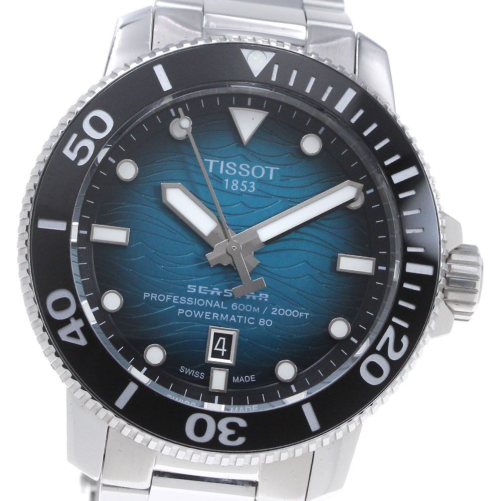 ティソ TISSOT T120.607.11.041.00 シースター 2000 プロフェッショナル デイト 自動巻き メンズ美品内箱・保証書付き_866244