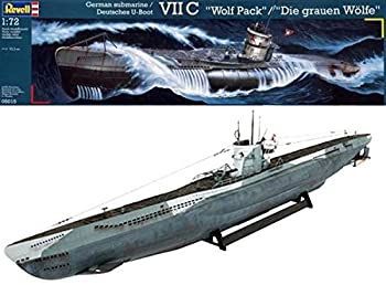 【レア　ドイツ海軍　】Revell UボートVⅡC Wolf Pack 中古】「非常に良い」Revell (ドイツレベル) ドイツ潜水艦 1/72