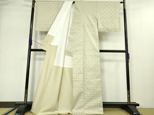 平和屋本店□最高級 人間国宝 北村武資 経錦 紬 笹の春 ますいわ屋扱い