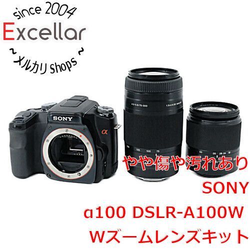 パターン SONY α100 本体2台とレンズ8本(単焦点有)のセット DSLR-A100