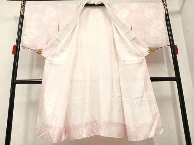 平和屋着物●長襦袢 袷 梅文 暈し染め 正絹 ♥ AABA8185ph