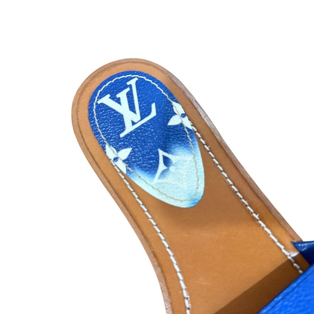 美品 LOUIS VUITTON ルイヴィトン LVエスカル フラットサンダル