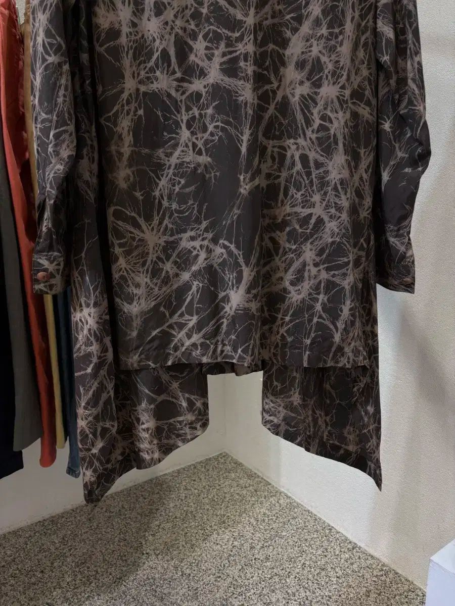 カーディガンシャツ