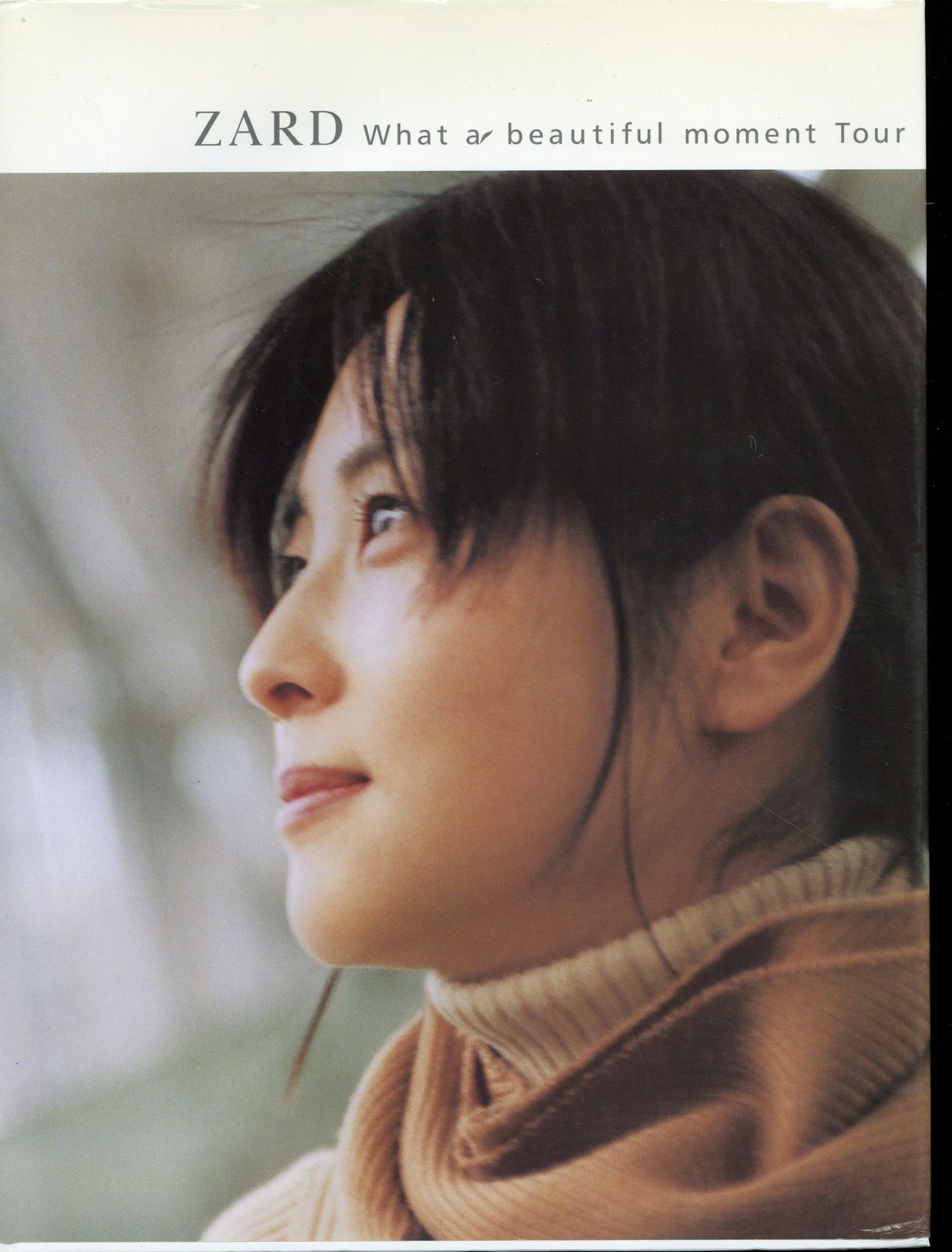 パンフレット ZARD What a beautiful moment Tour (2004年)