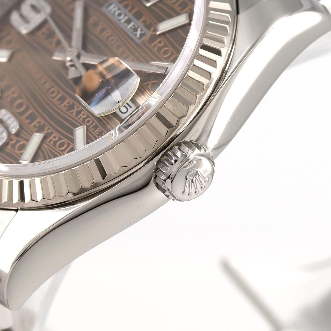 ロレックス デイトジャスト 116234 SSxWG 自動巻 ランダム番