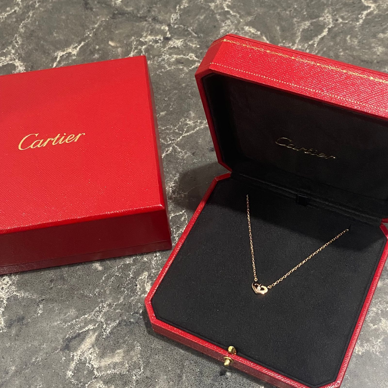 人気🌟Cartier カルティエ 箱・証明書付き 750 ピンクゴールド C 人気🌟Cartier カルティエ 箱・証明書付き 750 ピンクゴールド C