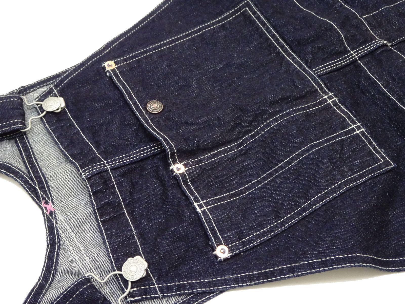 桃太郎ジーンズ) Momotaro Jeans 「GTBデニム オーバーオール 出陣