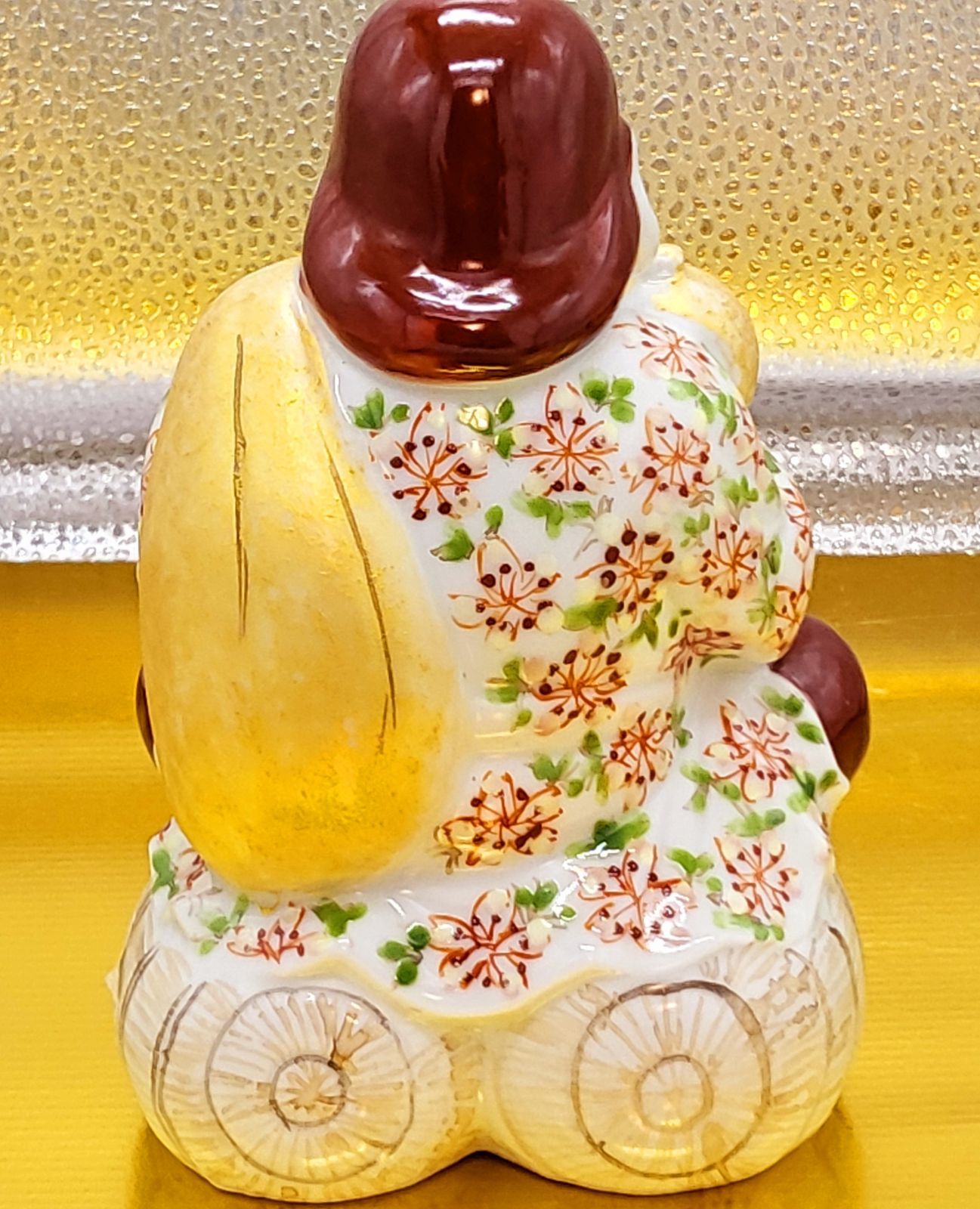 有田焼 色絵象置物 黒田一楽作