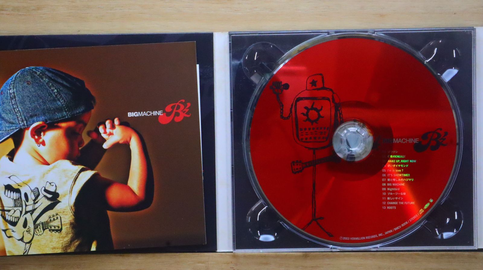 国内盤CD☆ビーズ/B'z□ BIG MACHINE 【BMCV8008/4938068101659