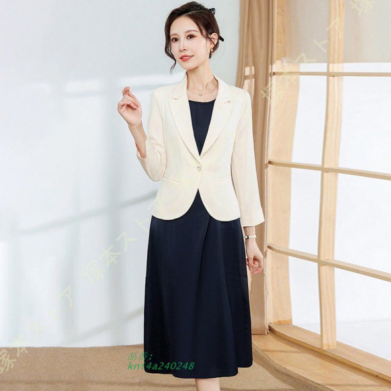 スーツワンピース レディース
