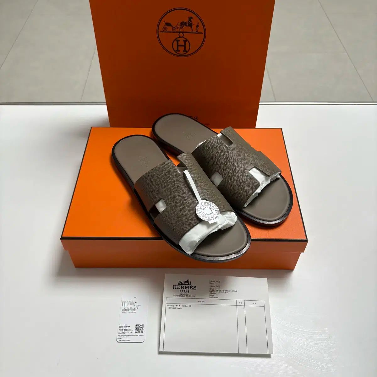 HERMES エルメス イズミール エトープ エトープ 44 サイズ