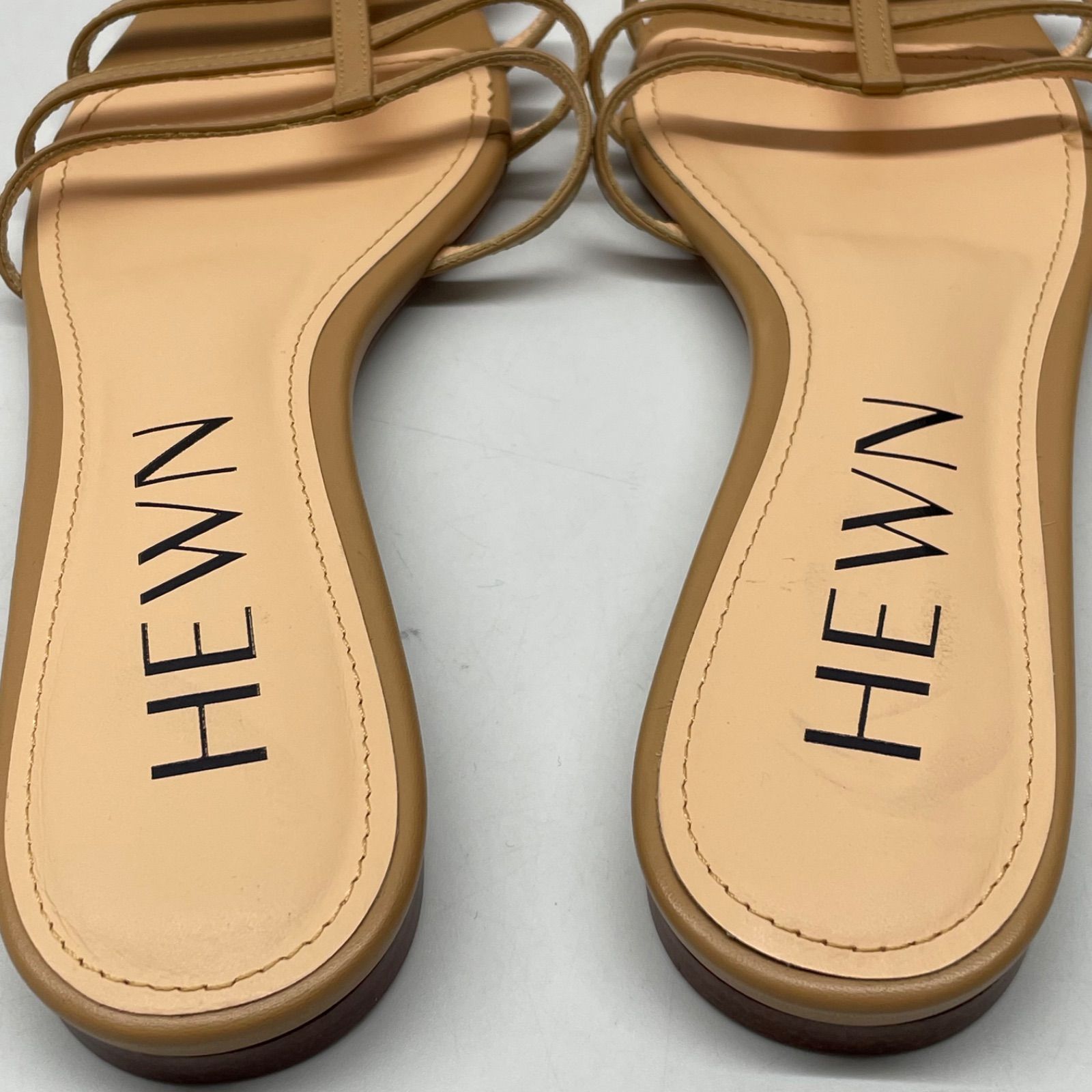 HEWN ヒューン Pointed strap mules フラットサンダル38 サンダルPointed strap mules | HEWN (Women