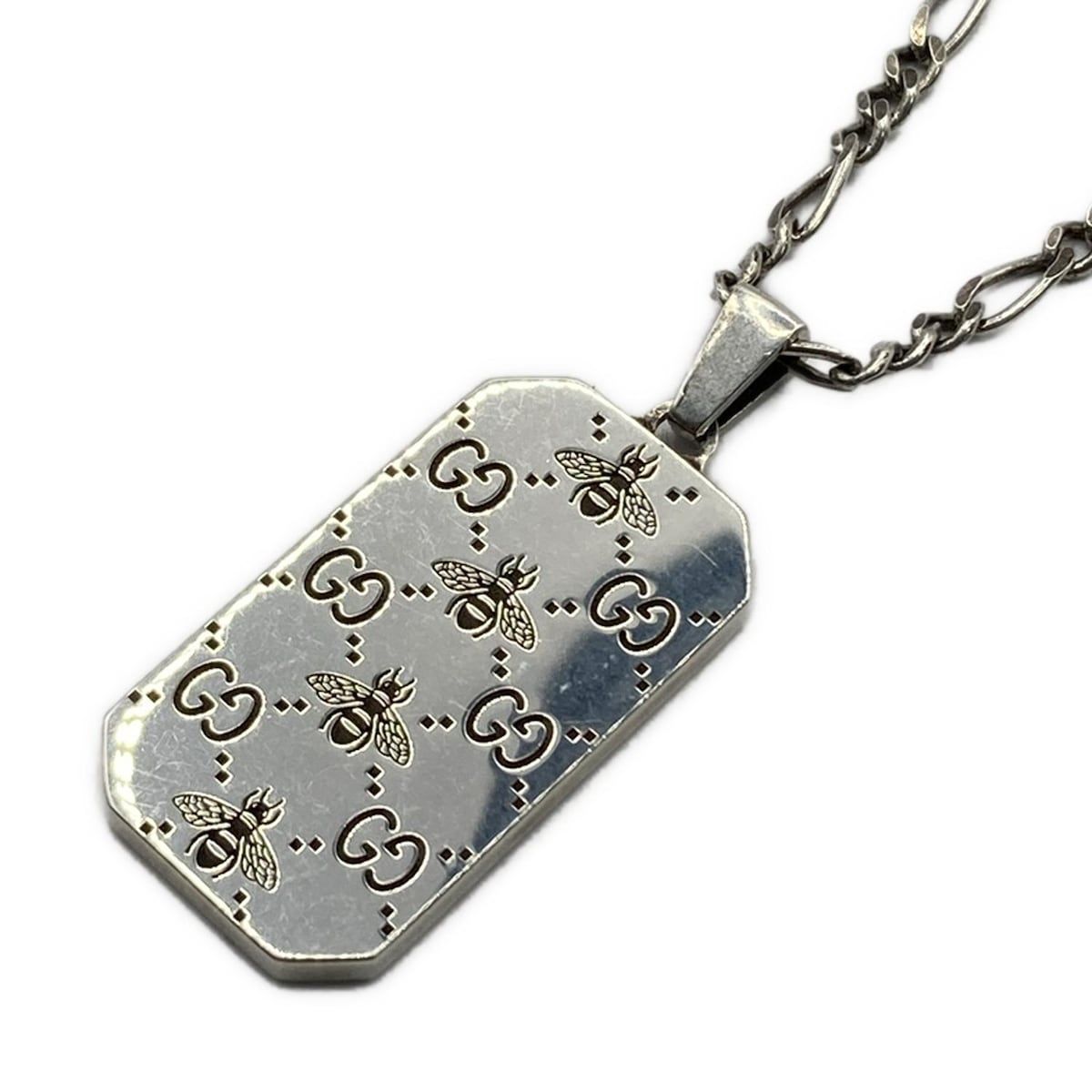 GUCCI(グッチ) ネックレス ユニセックス - 9515SL シルバー