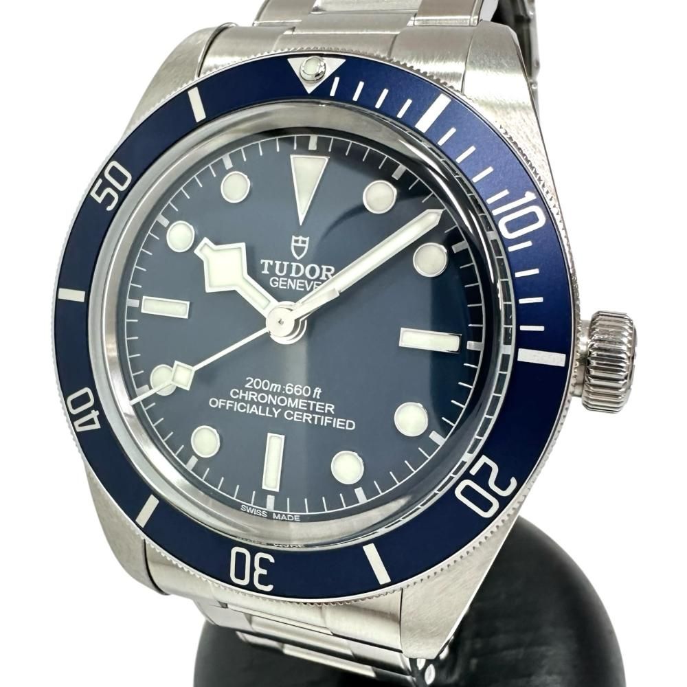 TUDOR|チューダー|チュードル ブラックベイ58 79030B 保証書|ギャラ| き 腕時計 ステンレススチール 自動巻き|オートマ 紺文字盤 メンズ 真子質店 GD