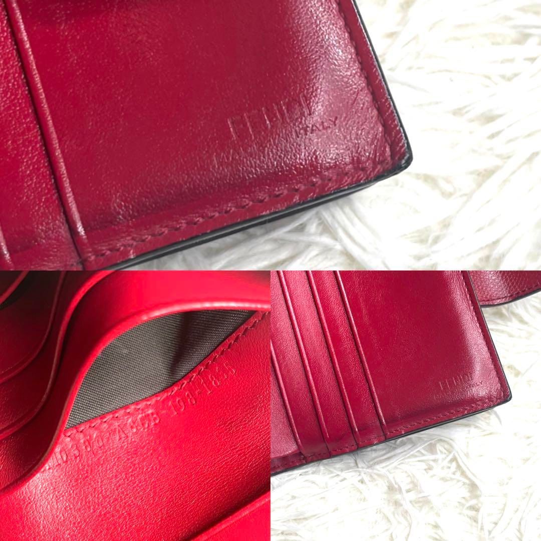 FENDI - ⋟希少品⋞ / フェンディ バイカラーエンボスズッカウォレット 8M0386の通販｜ラクマ
