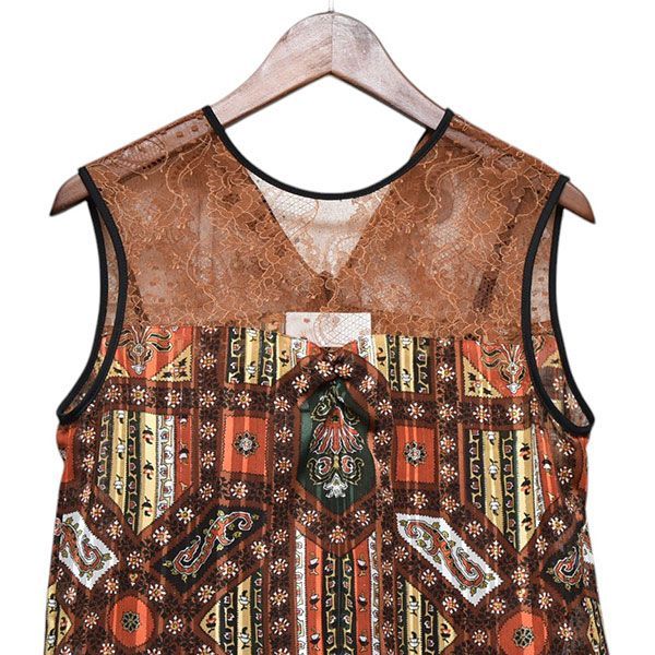 新品mame Stained Glass Printed Top