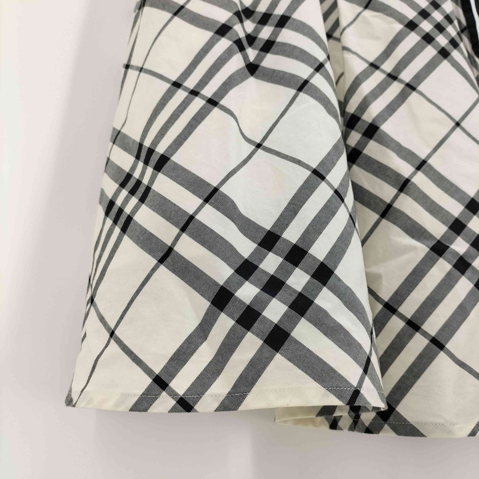 バーバリーブルーレーベル BURBERRY BLUE LABEL 白ノバチェック 