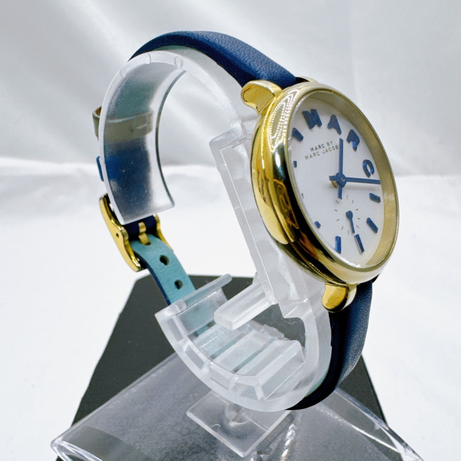 動作品・電池交換済み】MARC BY MARC JACOBS マーク バイ マーク 