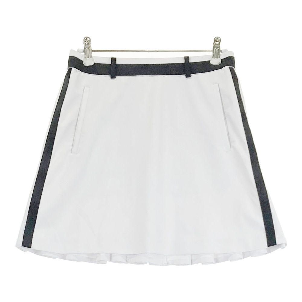 【美品/L】LANVIN SPORT ランバンスポール　ストレッチ　スカート　黒 LANVIN SPORT スカート【ストレッチ/接触冷感】 -デサントストア