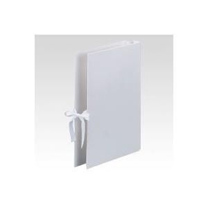 【新品・4営業日で発送】美濃商会 エコA-NERファイル A4S型2穴樹脂ハトメ・結束紐付 白 W4R-EP 1535【入数:10】