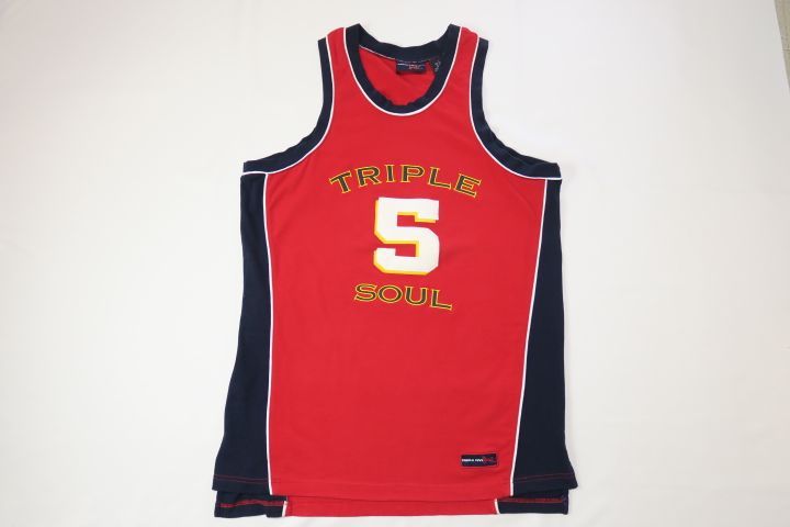 【人気，新品】 トリプルファイブ TRIPLE FIVE SOUL タンクトップ  ヒップホップNBAタンク タンクトップ・ノースリーブトップス