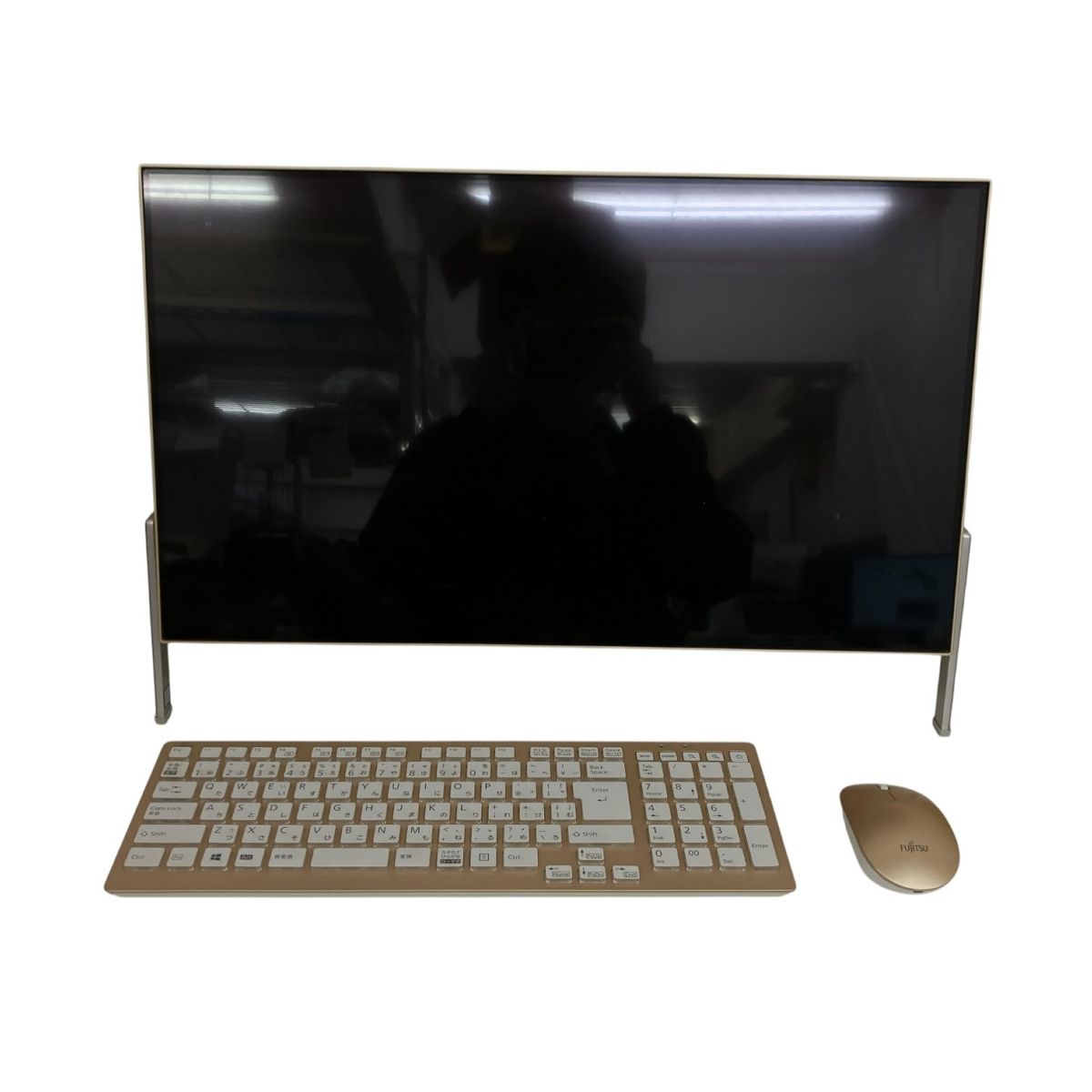 〇富士通 パソコン ESPRIMO Windows11 FMVF77C2KG FUJITSU ESPRIMO FMVF77C2KG i7-7700HQ 8GB HDD 1TB Windows 11 23.8型