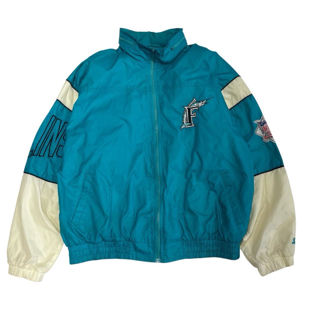 Starter MLB フロリダ・マーリンズ ナイロンジャケット 90s XL - メルカリ