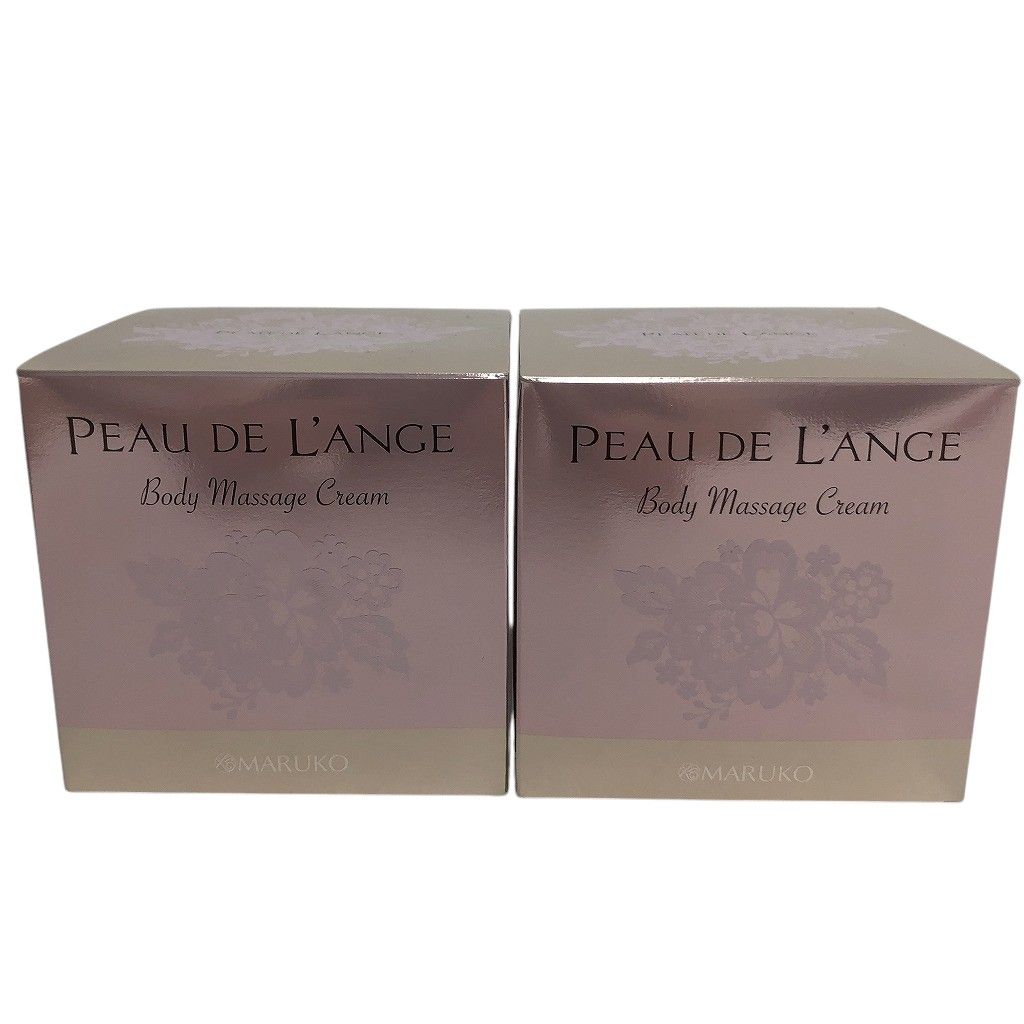 ポー ド ランジェ ボディマッサージクリーム 260g×2箱 スパチュラ１本付 ボディジェル 220g 残量90％ぐらい