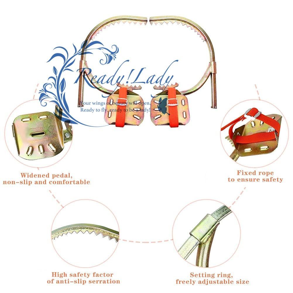 木登り靴 ツリークライミングアーティファクトフィートバックル