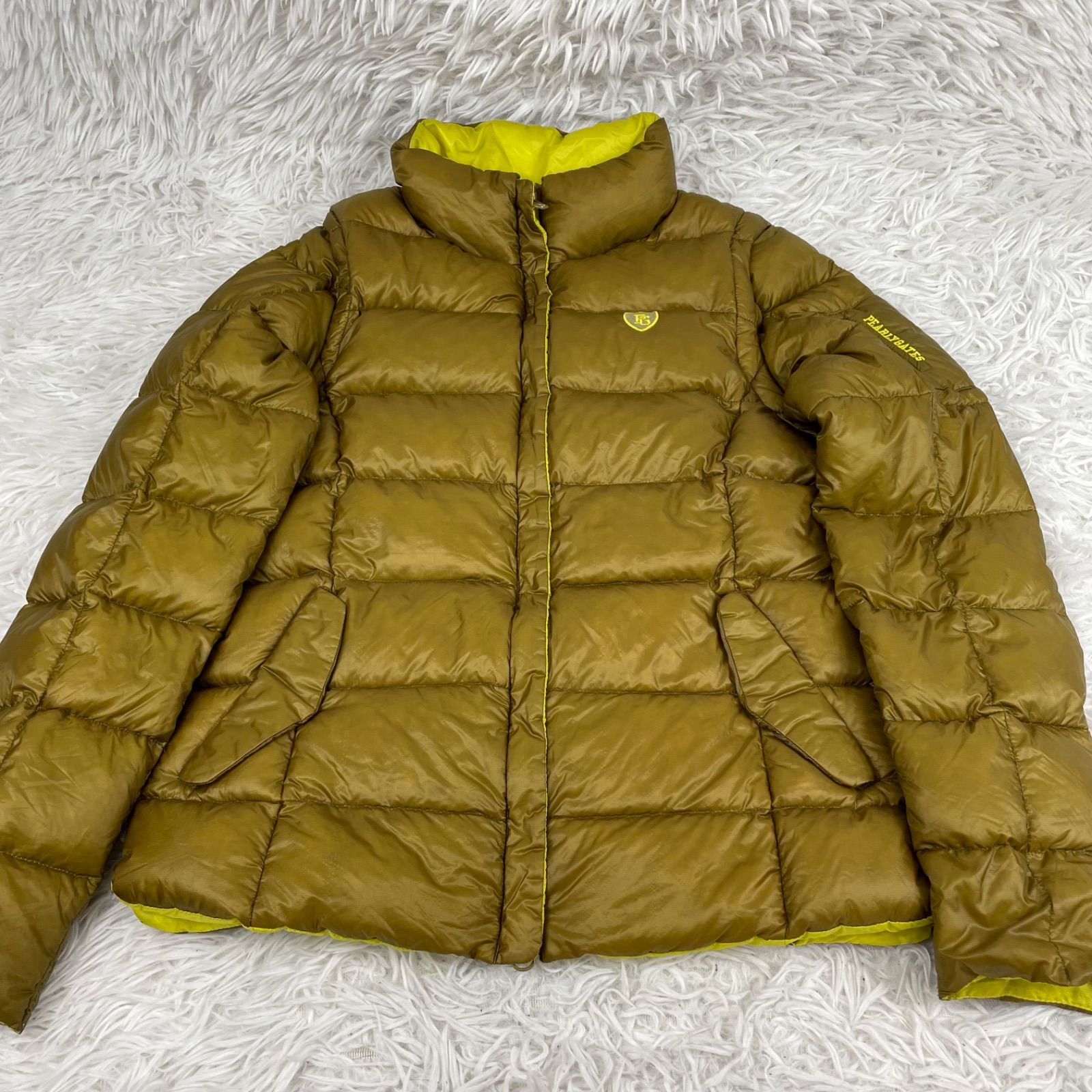 PEARLY GATES パーリーゲイツ　ゴールドラミネートダウンジャケット パーリーゲーツダウンジャケット PEARLY GATES パーリーゲイツ