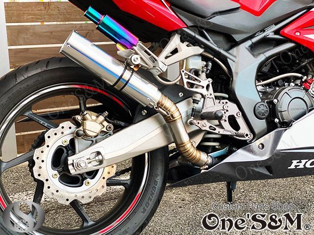 スリップオン マフラー アルミ サイレンサーType CBR250RR MC51