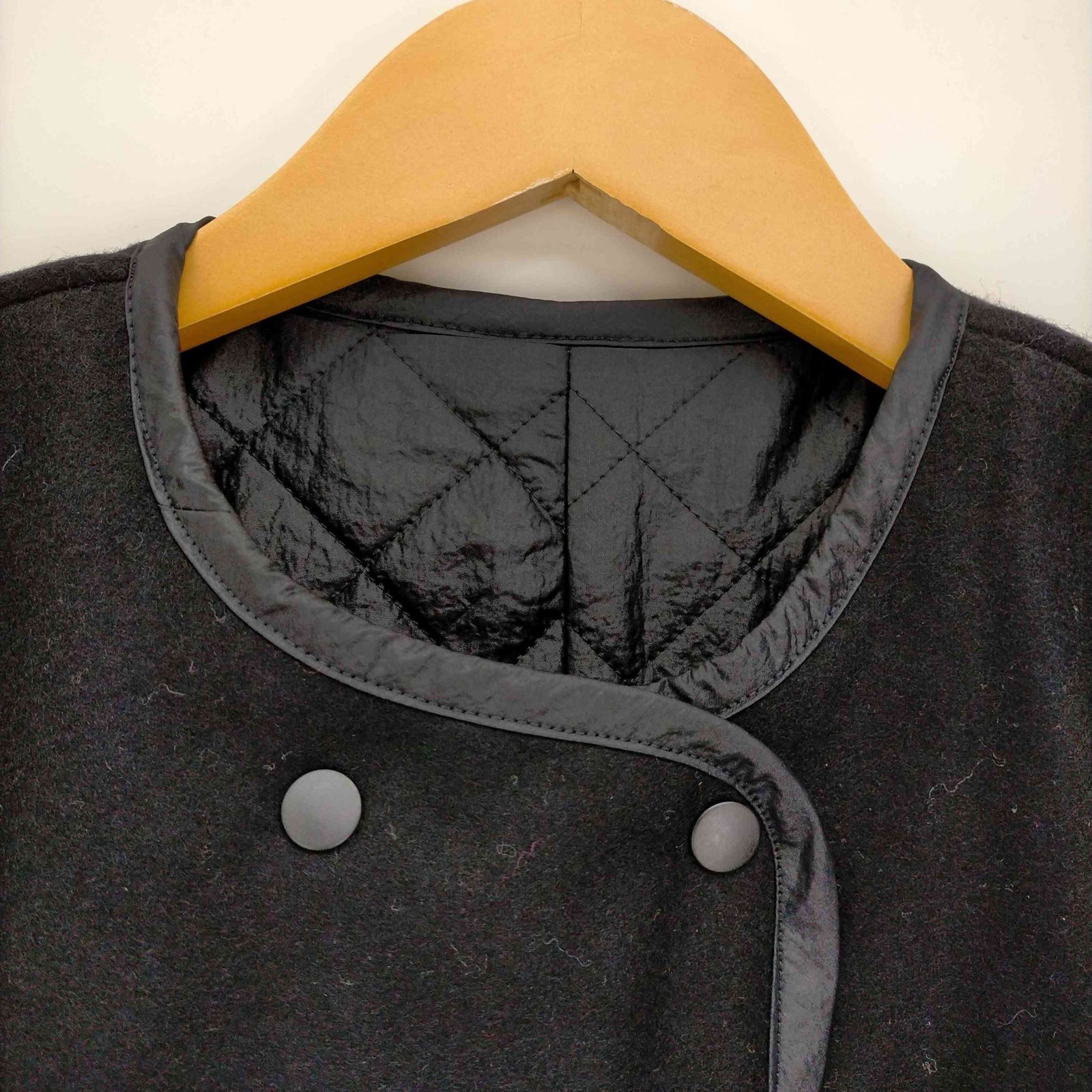 ドレスレイブ DRESSLAVE quilting nylon wool tentline blouson